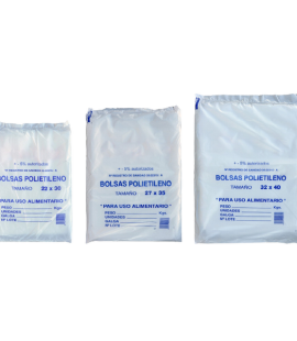 BOLSAS USO ALIMENTARIO 10×15