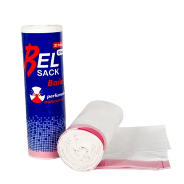 BOLSA BASURA 39X40 HIGIENICA BLANCA