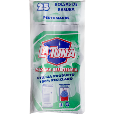 BOLSA BASURA 54X62 PLEGADA LA TUNA