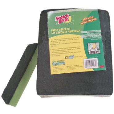 Estropajo Fibra con Esponja Scotch-Brite