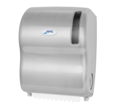 Dispensador papel autocortante inox