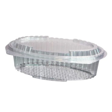 Envase pp bisagra ovalado 750cc