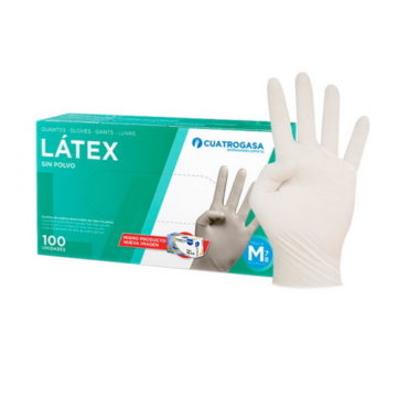 Guantes Latex con Polvo