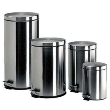 Papelera Acero Inox