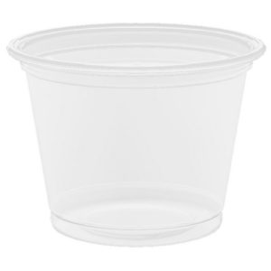 Tarrina para salsa 30ml transp. + tapa