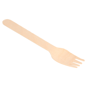 Tenedor madera natural eco