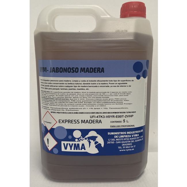Vym-Jabonoso Madera 5 Lt.