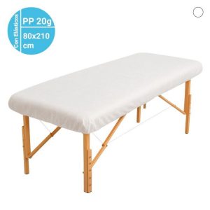 Sabanilla Polipropileno 20g con elásticos – 80×210 cm