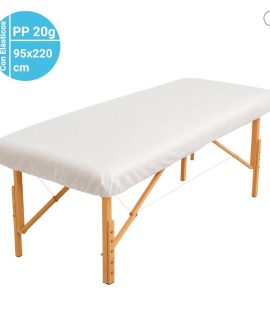 Sabanilla Polipropileno 20g con elásticos – 95×220 cm