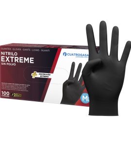 Guantes Nitrilo Extreme Negro