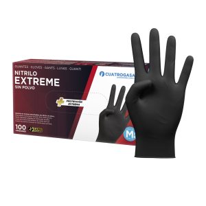 Guantes Nitrilo Extreme Negro
