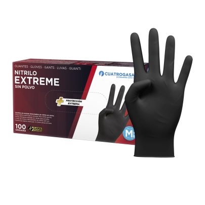 Guantes Nitrilo Extreme Negro